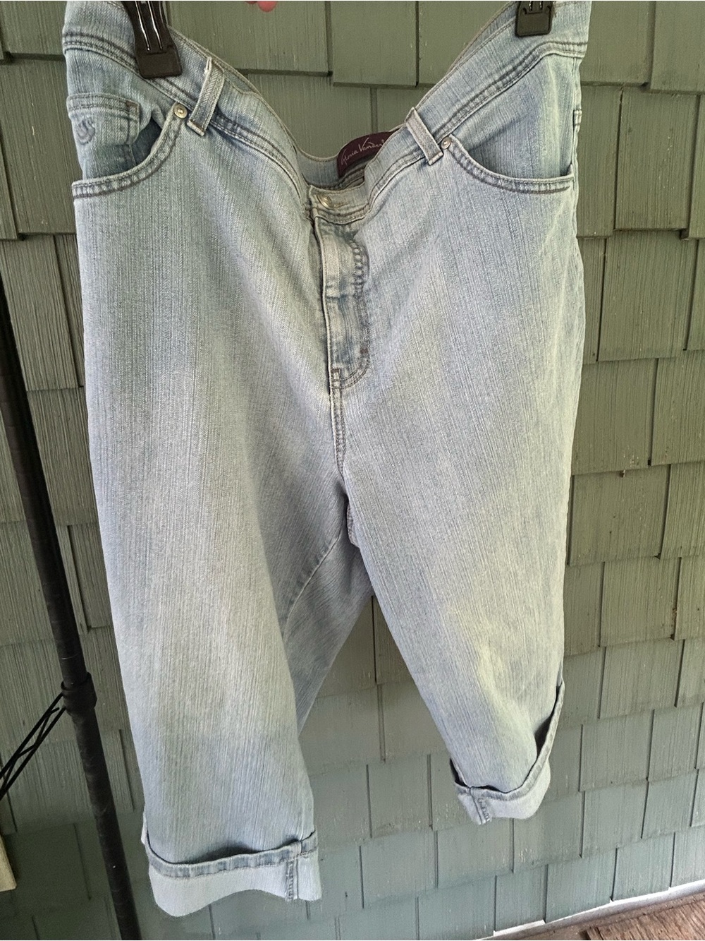 Gloria Vanderbilt Amanda Light Wash Jeans capri - Classic Casual Fit